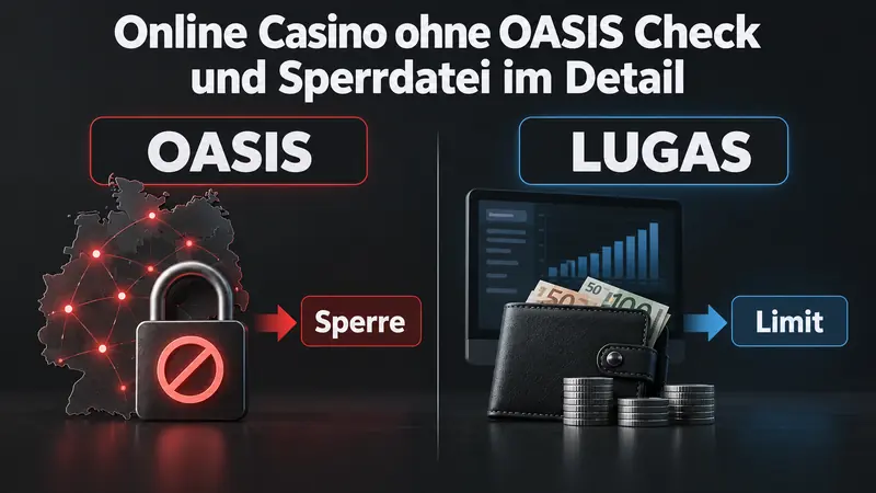 Online Casino ohne OASIS Check und Sperrdatei im Detail
